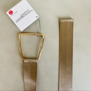 ZARA Rope Like Belt Gold Hardware
